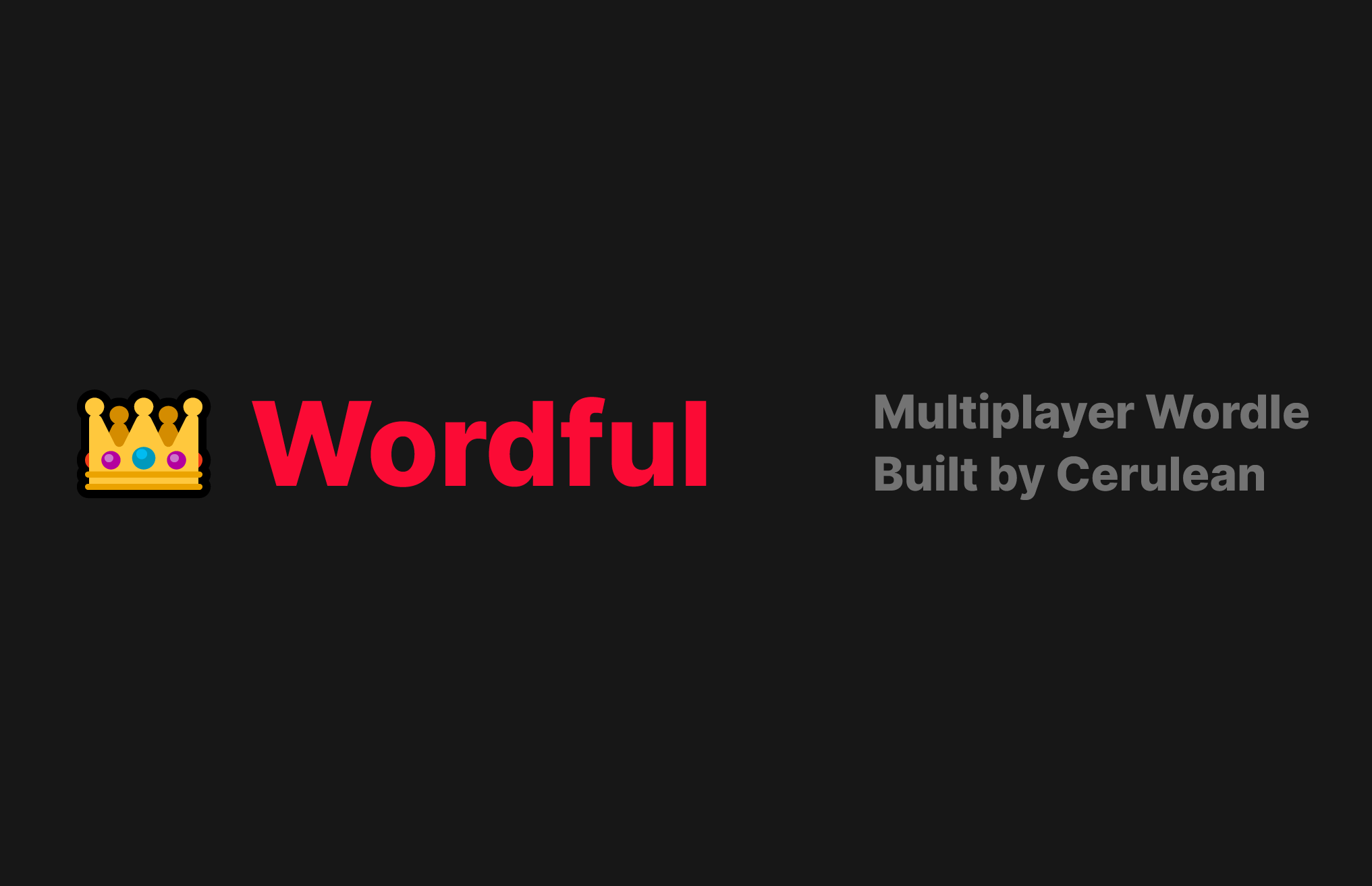 👑 Wordful  Multiplayer Wordle!